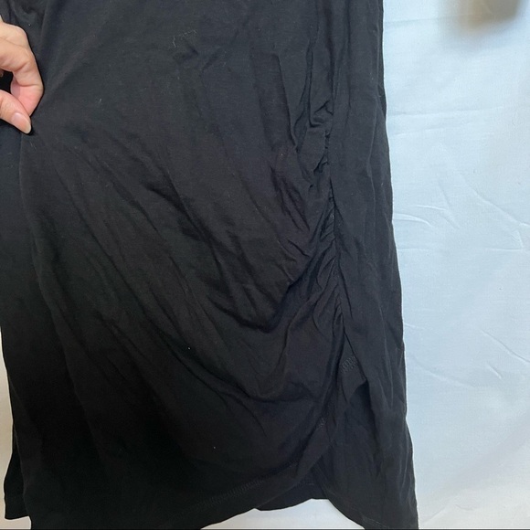 Express raglan sleeve t-shirt dress  xs black - Picture 5 of 12